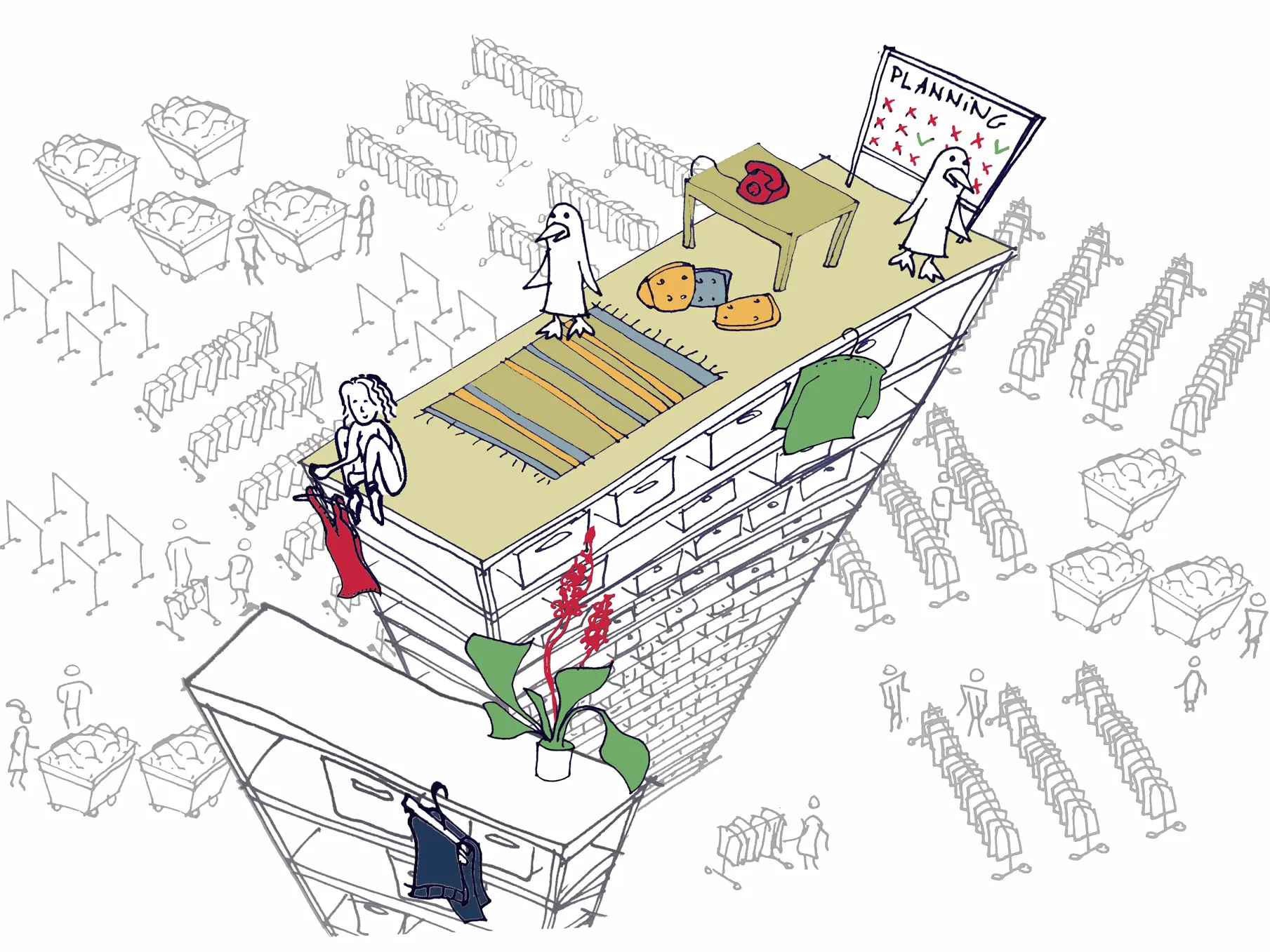 grafiek design - ilustraties